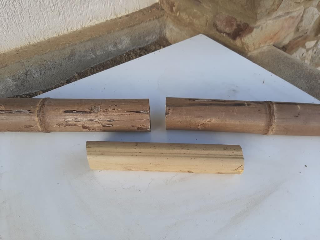 Assemblaggio di bambu con manica interna 2