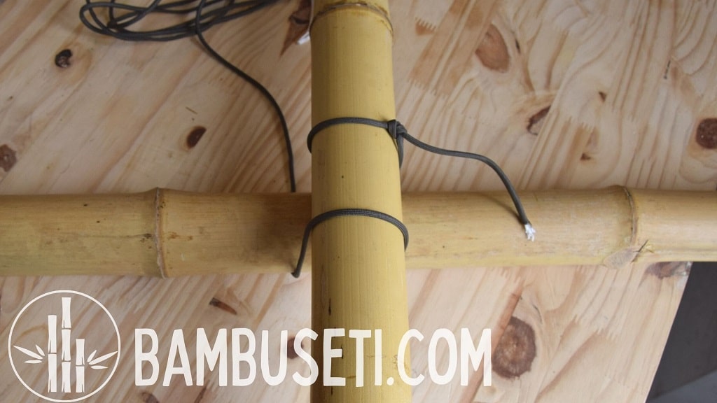 assemblare canne di bambu 11
