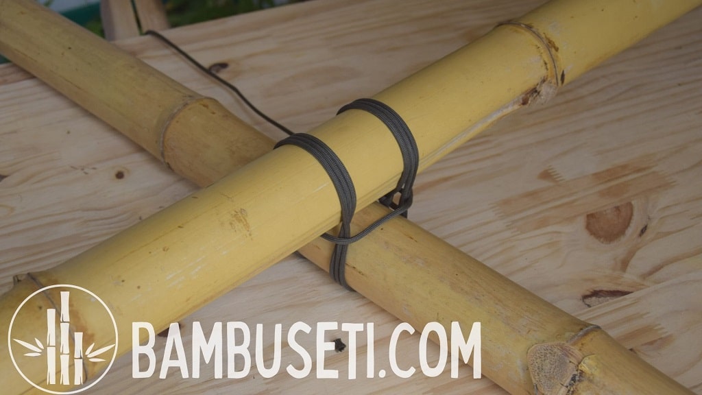 assemblare canne di bambu 7